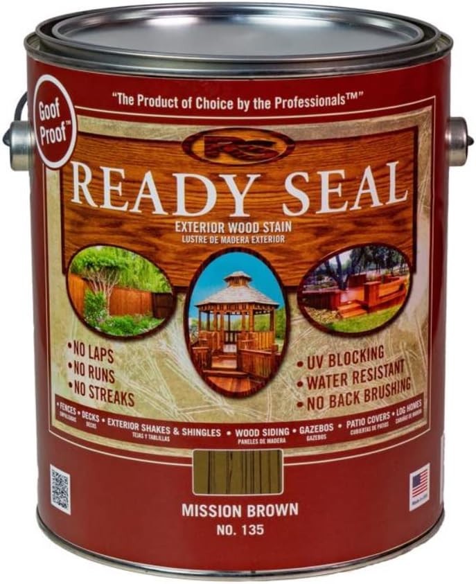 Ready Seal Mission Brown 1 Gallon 7lb – 135