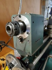 Metal Two Speed Mini Metal Lathe Head stock Spindle Bearing Retainer Grizzly