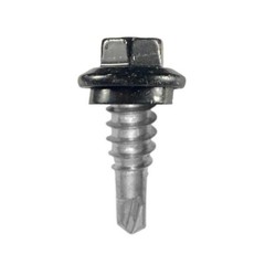 Metal Roofing Stitch Lap Screws #14 x 7/8″ Painted Hex Head EPDM Washer