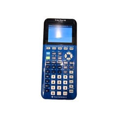 Texas Instruments TI-84 Plus CE Python Calculator Blue WORKS w/ Cover & USB Cord