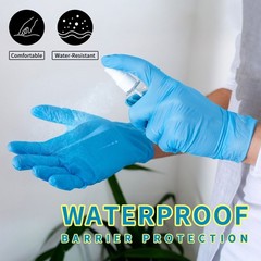 1000Pcs 4.5 Mil BLUE Nitrile Exam Gloves S/M/L/XL Latex-Free Medical Grade