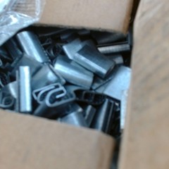 IDL Packaging Serrated PET Strapping Seals 5/8″ Metal Clips Pallet Banding 1000