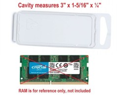 Protective Clamshell Packages for CPUs, Desktop RAM (DIMM), Laptop RAM (SODIMM)