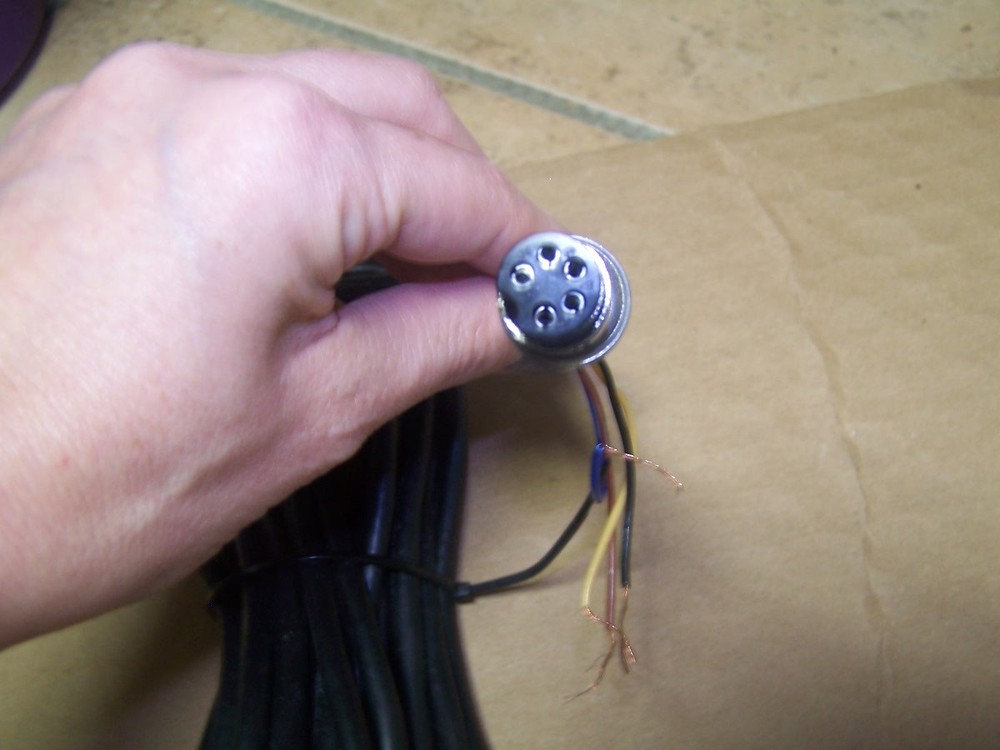 15′ Cable with connector For OP-900A Optima indicator, 5 pin Connector, NEW
