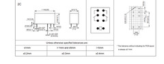 SPR2C8DC12K HASCO PCB Power Relay 12VDC DPDT 8A 29×12.7×15.7mm