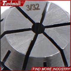 Findmall 19pcs ER16 Collet Set Complete Sizes including all 16th 32nds & 64th