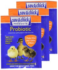 Sav-A-Chick Probiotic Supplements 3-Count Helps Maintain Digestive Health