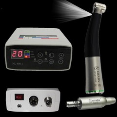 Dental Brushless Electric Motor &1:1 1:5 16:1 Fiber Optic Contra Angle Handpiece