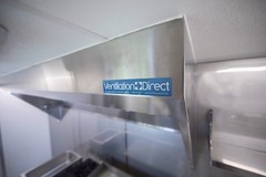 10′ Mobile Concession Hood System with Exhaust Fan