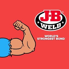 J-B Weld 8281 Steel Reinforced Epoxy Hardener and Steel Twin Pack – 10 oz.