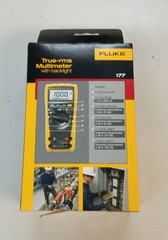 Fluke 177 True-RMS Multimeter w/ Backlight in box VOLT OHM DIGITAL METER TOOL