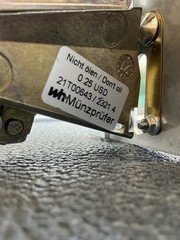 WH Münzprüfer 25 Cent Quarter Coin Acceptor Mechanism 0.25 USD Coin Drop Lot