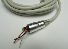 New 12-Conductor Round Stranded Control Cables, Cords Strain Relief 22 & 26 AWG