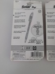 PENTEL SOLAR POP Neon PEN 27164 Fine line 0.6mm 2 packs Green Orange Pink Yellow