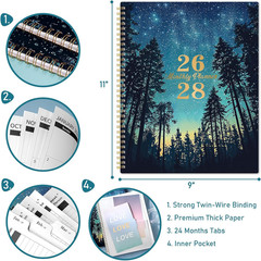 Monthly Planner 2026-2028 – 2 Year Monthly Planner 2026-2028, July 2026 – June 2