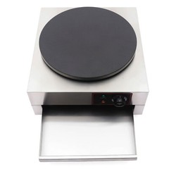 1700W 16″ Commercial Electric Crepe Maker Pancake Machine Big Hotplate Non Stick