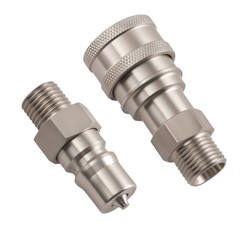 Hydraulic Quick Coupler Set for AGT Chinese Mini Excavators M14-M16 w/ Valve