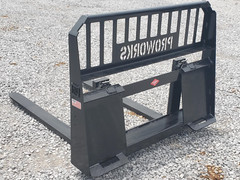 Skid Steer 48″ Pallet Forks 5500 Pound Rating Fits Bobcat Quick Attach-Free Ship