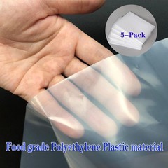 5 Pack 32*42 inches Clear Plastic Storage Bags Dustproof Moistureproof Jumbo …
