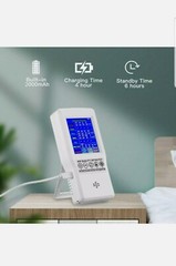 Digital LCD Display Air Quality Monitor PM2.5 CO2 HCHO Detector for Home Bedroom