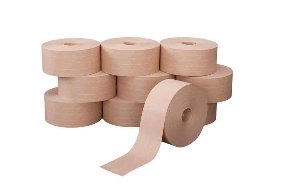 Reinforced Water Activated Kraft Carton Sealing Gummed Tape