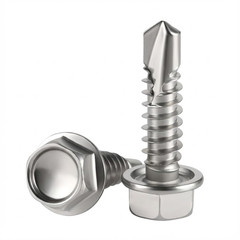#12 X 1-1/2″ (3/4″ to 2-1/2″ Available) Hex Washer Head Self Drilling Screws