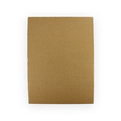 10 EcoSwift 8.5×11 Corrugated Cardboard Filler Inserts Sheet Pads 1/16″ Brown