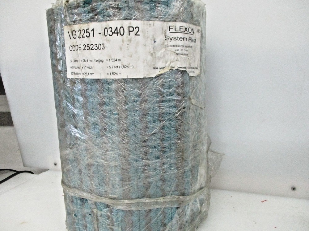 SYSTEM PLAST FLEXON PLAST MODULAR COVEYOR BELT VG 2251-0340 P2