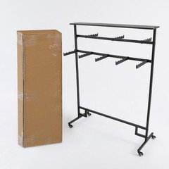 Clothing Display Rack Floor Standing Garment Rack 8 Arms Clothing Rack