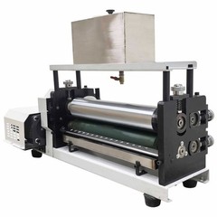110V Auto Gluing Coating Machine Double-sided Gluing Machine for Paper & Leather