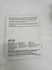 HACH CN-66 CHLORINE,FREE & TOTAL TEST KIT 0-3.5 mg/l Cat.no.2231-01