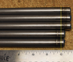 (5) pieces 12L14 Carbon Steel round 5/8″ (0.625) 12″ RND bar stock – CUTOFFS