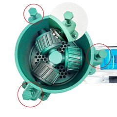 3 Rollers Body Machine for Animal Feed Pellet Machine Pelletizer No Plate 220V