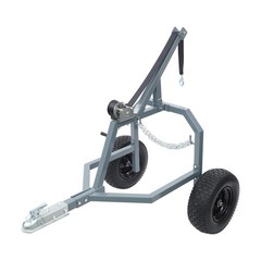 Heavy-Duty ATV Log Skidding Arch & Holder Set Logs Trailer Strong Load-bearing
