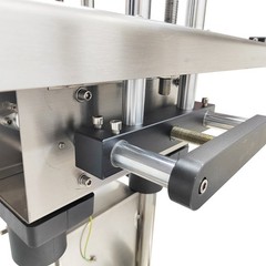 Bottomless Gap Transfer Conveyor Hugger Belt Bottle Conveying Device 220V 240W