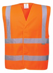 Portwest C470 Hi-Vis Reflective Two Band & Brace Lightweight Cooling Vest ANSI
