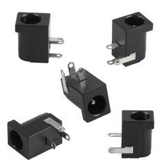 50x 5.5mm X 2.1mm DC Power Barrel Jack Adapter Breadboard Fit