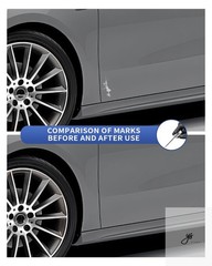 744/9744 Brilliant Silver Metallic Touch Up Paint Compatible with Mercedes-Benz