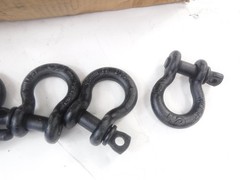 5 Pack Columbus Mckinnon 1/2″ 3 Ton Theatrical Screw Pin Anchor Shackles