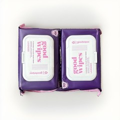 goodwipes Lavender Personal Wipes 50 Count 2-Pack for Skin & Toilet