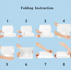 7x5x2 Inches White Corrugated Cardboard Shipping Boxes Small Mailer Boxes