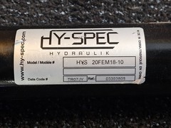 Hy-Spec HYS 20FEM18-10 Hydraulic Cylinder 2” Bore x 18” Stroke x 1-1/4″ Rod