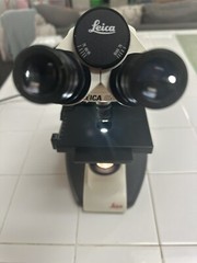 Leica CME 1349521X Microscope – 3 Objectives (4x,10x,40x) Excellent Condition