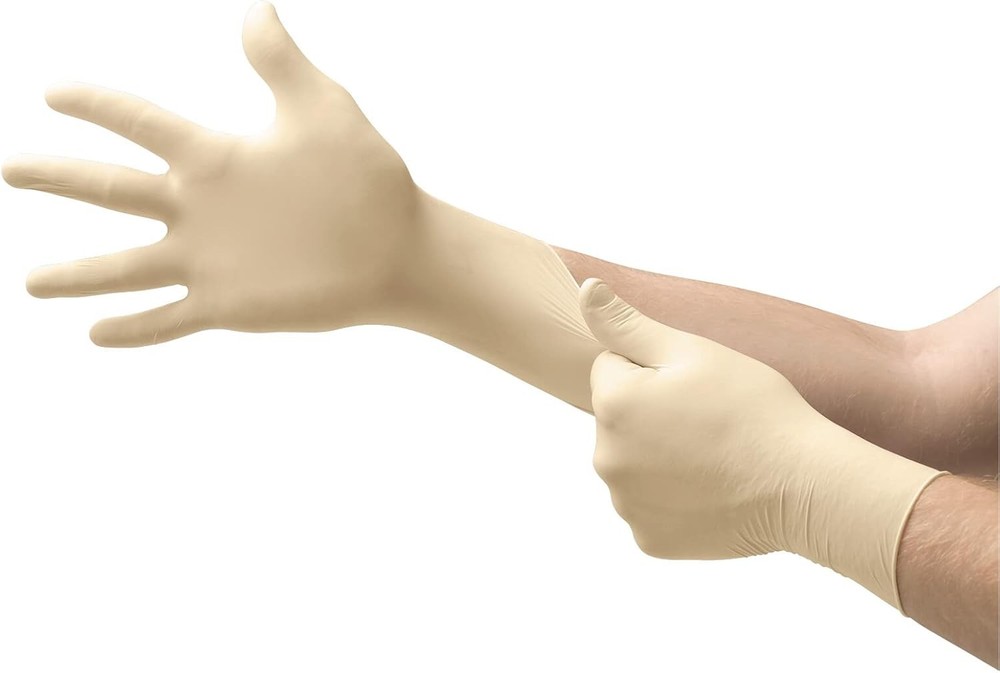 1000 Pack Ansell Microflex Diamond Grip MF-300 Disposable Latex Glove Healthcare