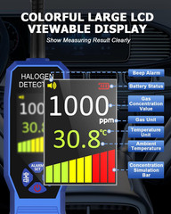 Automotive Freon Leak Detector HVAC, Professional Refrigerant Leak Detector with