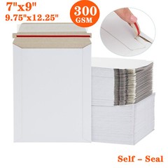 100pcs 6×8/7×9/9.75×12.25/9×11.5 Rigid Photo Document Mailers Mailing Envelopes