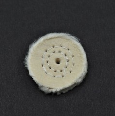 144/pack DENTAL LAB JEWELER TOOL POLISHING MINI MUSLIN BUFFS 1″ x16 ply Stiched