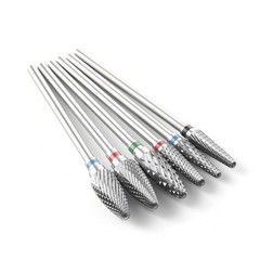 Dental Lab Tungsten Carbide Burs Steel HP 2.35mm Polishing Cutting Bur Low Speed
