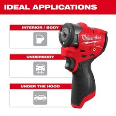 Milwaukee Tool 3048-20 M12 Fuel(Tm) 1/4 In. Sciw W/ Fr