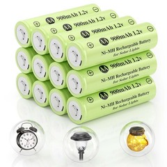Jiajax Aa 1.2V Ni-Mh Rechargeable Battery Double A 900Mah 1.2V Rechargeable